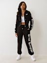 CRYSTAL RELAXED ZIP HOODIE