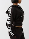 CRYSTAL RELAXED ZIP HOODIE