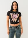 CRYSTAL BUTTERFLY BABY TEE