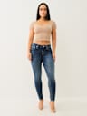 JENNIE INDGIO TERRY MID RISE CURVY SKINNY JEAN