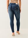 JENNIE INDGIO TERRY MID RISE CURVY SKINNY JEAN