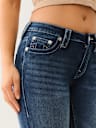 JENNIE INDGIO TERRY MID RISE CURVY SKINNY JEAN