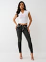 JENNIE MID RISE  BIG T CURVY SKINNY JEAN
