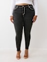 PLUS JENNIE MID RISE BIG T CURVY SKINNY JEAN