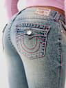 BILLIE MID RISE  BIG T STRAIGHT JEAN