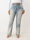 PLUS BILLIE MID RISE BIG T STRAIGHT JEAN