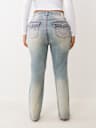 PLUS BILLIE MID RISE BIG T STRAIGHT JEAN