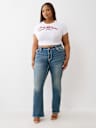 PLUS BECCA MID RISE SUPER T BOOTCUT JEAN