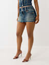 SADIE DENIM MINI SKIRT