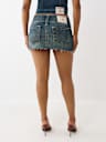 SADIE DENIM MINI SKIRT