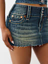 SADIE DENIM MINI SKIRT