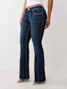 BECCA MID RISE BIG T BOOTCUT JEAN