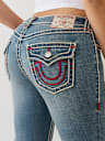 BILLIE ROPE STITCH STRAIGHT JEAN