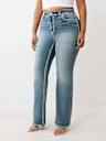 PLUS BILLIE ROPE STITCH STRAIGHT JEAN