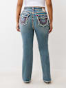 PLUS BILLIE ROPE STITCH STRAIGHT JEAN
