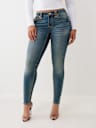JENNIE MID RISE SUPER T CURVY SKINNY JEAN