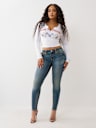 JENNIE MID RISE SUPER T CURVY SKINNY JEAN