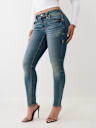 JENNIE MID RISE SUPER T CURVY SKINNY JEAN