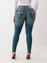 JENNIE MID RISE SUPER T CURVY SKINNY JEAN