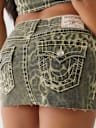 SADIE CAMO LEOPARD BIG T SKIRT