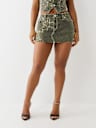 SADIE CAMO LEOPARD BIG T SKIRT