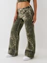 BOBBI LOW RISE CAMO BIG T BAGGY JEAN