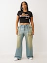 PLUS BOBBI CARPETNER BIG T BAGGY JEAN