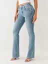 JEANS CORTE DE BOTA BECCA BIG T DE TIRO MEDIO