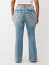 PLUS BECCA MID RISE BIG T BOOTCUT JEAN