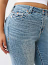 PLUS BECCA MID RISE BIG T BOOTCUT JEAN