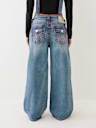 DENIM BAGGY BIG T OVERALL