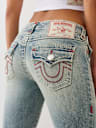 JOEY LOW RISE SUPER T FLARE JEAN