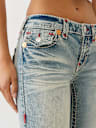 JOEY LOW RISE SUPER T FLARE JEAN
