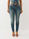 JENNIE SUPER T MID RISE CURVY SKINNY JEAN