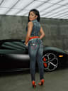 JENNIE SUPER T MID RISE CURVY SKINNY JEAN