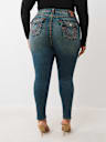 PLUS JENNIE SUPER T MID RISE CURVY SKINNY JEAN