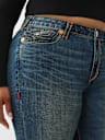 PLUS JENNIE SUPER T MID RISE CURVY SKINNY JEAN