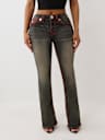 BECCA MID RISE SUPER T BOOTCUT JEAN