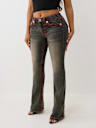 BECCA MID RISE SUPER T BOOTCUT JEAN