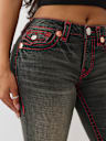 BECCA MID RISE SUPER T BOOTCUT JEAN