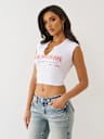  LOGO V-NOTCH TEE