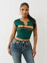  LOGO V-NOTCH TEE