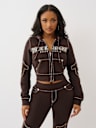 BIG T SHRUNKEN ZIP HOODIE