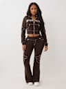 BIG T SHRUNKEN ZIP HOODIE