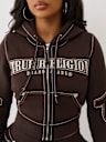 BIG T SHRUNKEN ZIP HOODIE