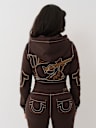 BIG T SHRUNKEN ZIP HOODIE