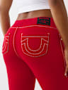 LOW RISE BIG T FLARED SWEATPANT