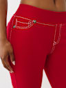 LOW RISE BIG T FLARED SWEATPANT