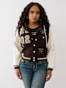  EMBROIDERED VARSITY JACKET