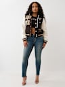  EMBROIDERED VARSITY JACKET